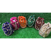 Wholesale Traditional Indian Potli, Women Handbag, Christmas Gift,  Wedding Favours, Return Gifts